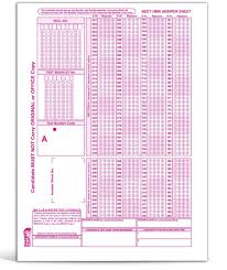Omr Sheet